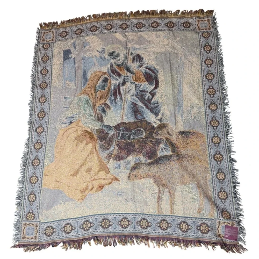 American Weavers woven tapestry